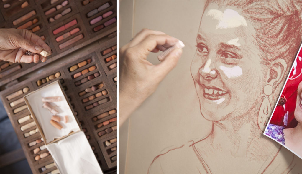 How to Draw a Portrait with Pastel Pencils - Pitt Pastel Tutorial 